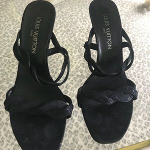 Louis Vuitton dress sandals.